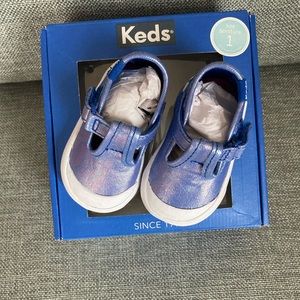 NWT KEDS Champion T-Strap Blue